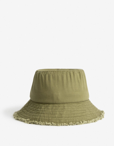 Sombreros Sombrero Piluso Desflecado - Verde Militar