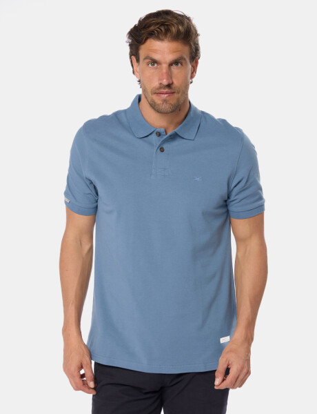 REMERA POLO PIQUE LISA Piedra