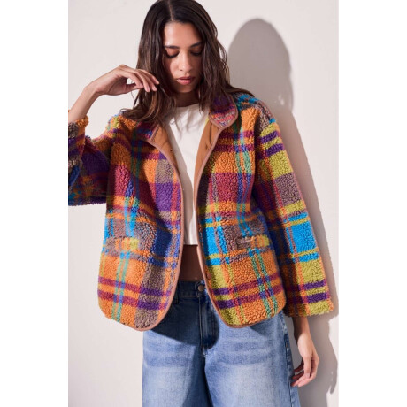 Campera Cuadros Multi