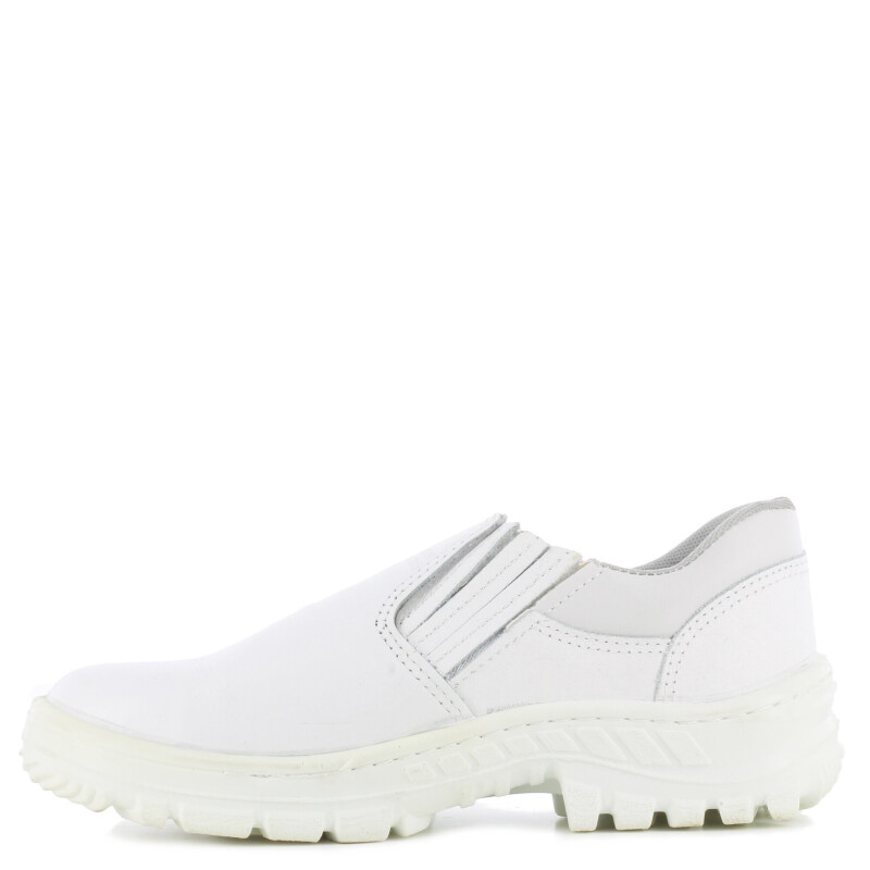 Zapatos de Hombre Worker Con Puntera Blanco