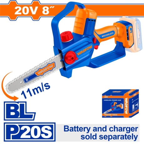 MINI MOTOSIERRA A BATERIA 20V 8" SIN BATERIA SIN CARGADOR WA 001