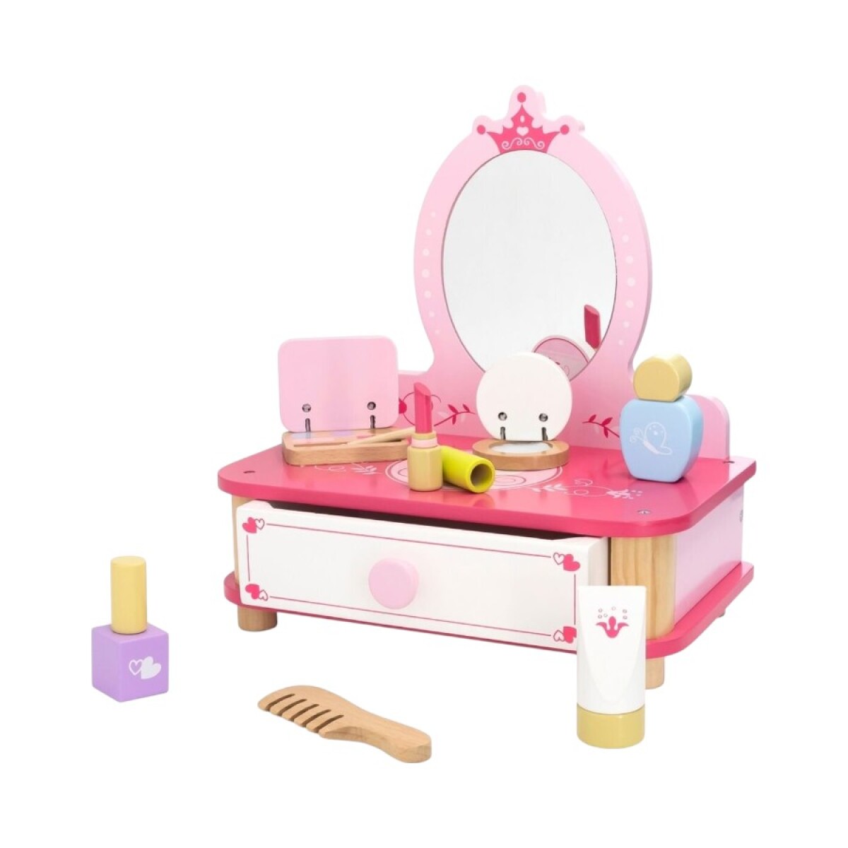 Tocador Infantil de Madera Viga 