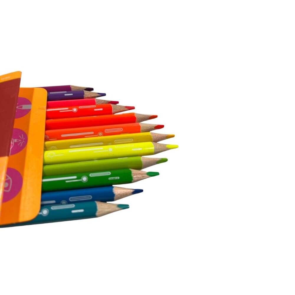 Lápices de Colores Neón Maped x12 LÁPICES DE COLORES NEÓN X12 MAPED