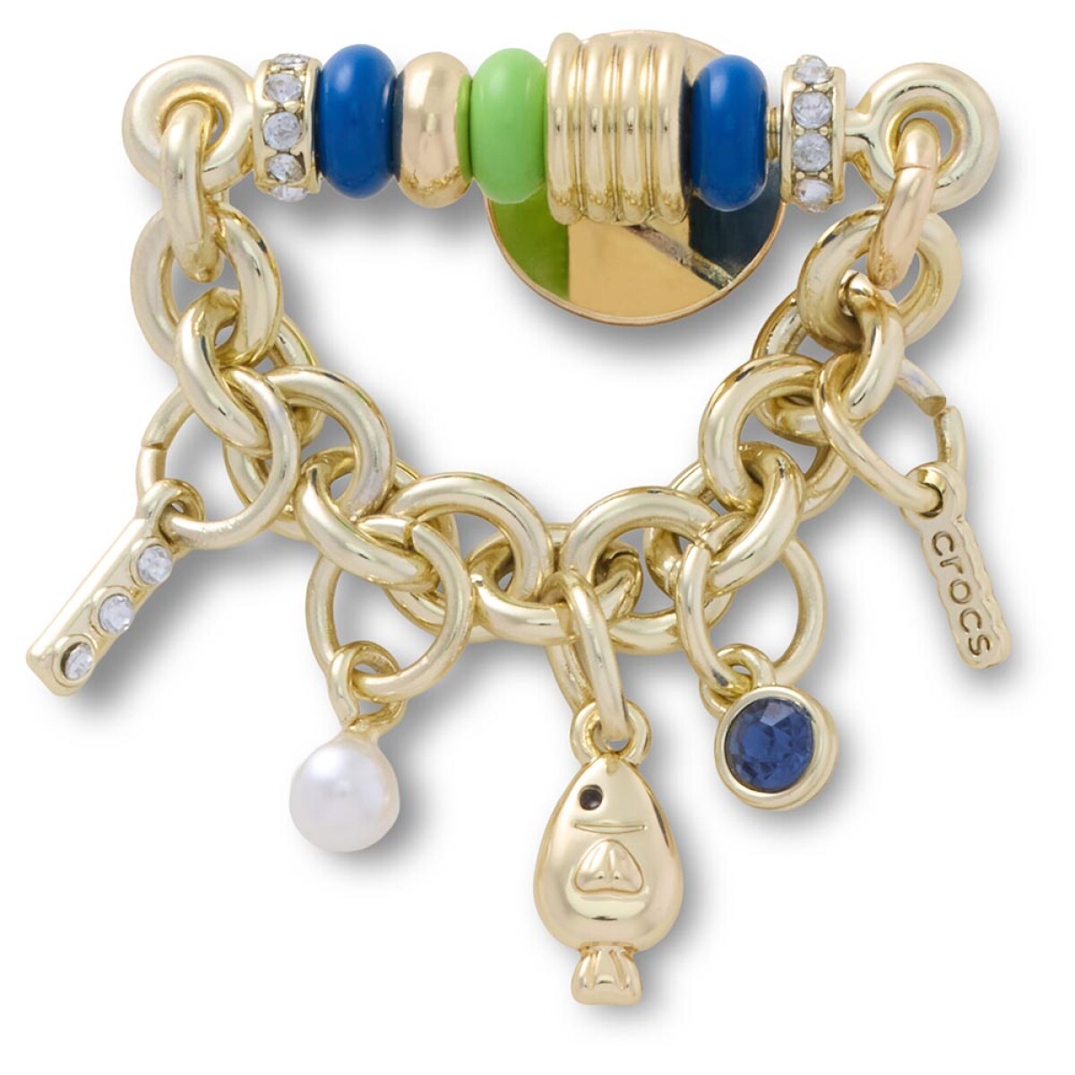 Bead and Fish Chain Loop 