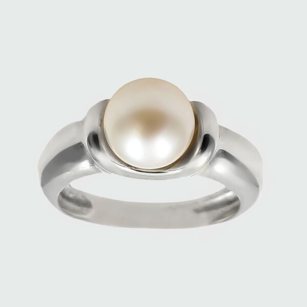 Anillo Azalea de plata 925 con perla de cultivo Anillo Azalea de plata 925 con perla de cultivo