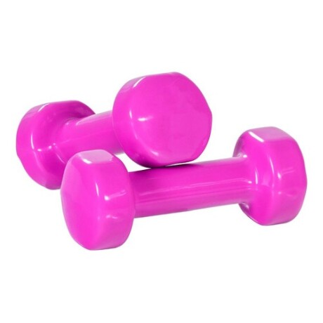 Set de mancuernas revestidas Best en valija 10Kg Negro