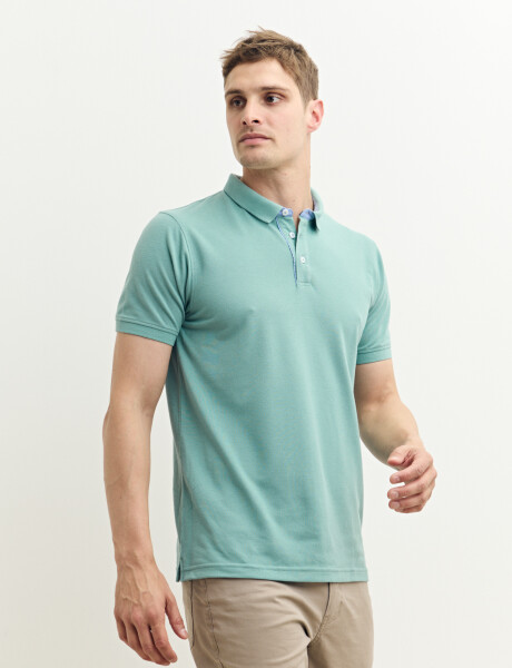 520751 REMERA HARRINGTON LABEL Verde