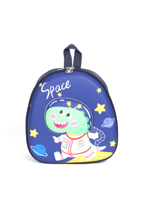 Mochila infantil rígida escolar Azul