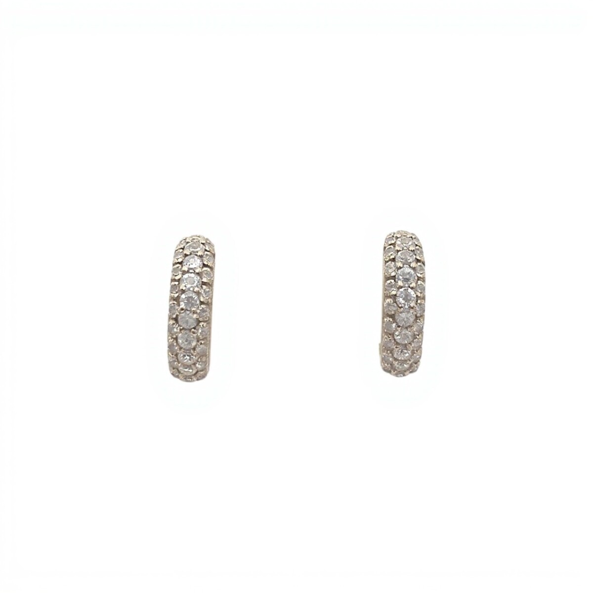 Caravanas Aro-Plata 925-Piedra zirconia-CA3022 - conpiedra 