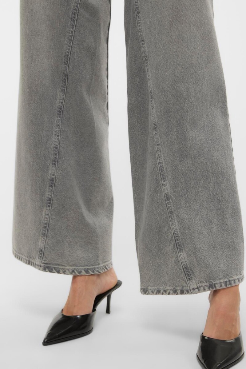 Jeans Rail Súper Wide Medium Grey Denim