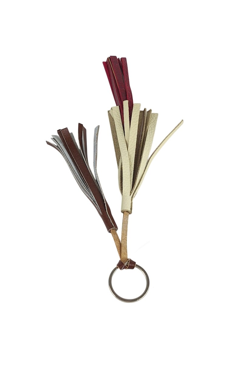 Llavero de Flecos (Borlas) de Cuero Llavero de Flecos (Borlas) de Cuero