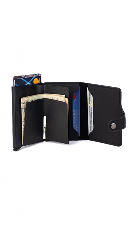 TARJETERO TIZIANO ANTI CLONACION NEGRO