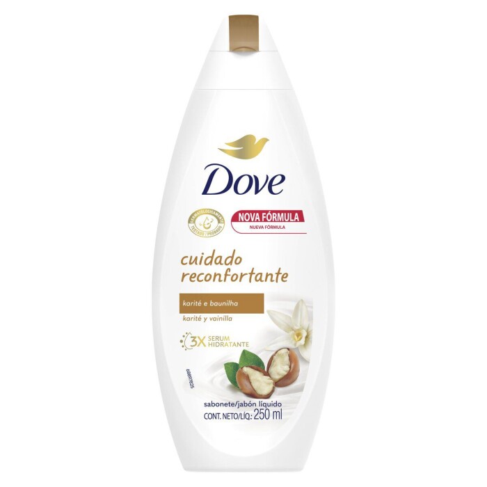 DOVE JABON LIQ. RECONFOR DELICIUS FR. X única