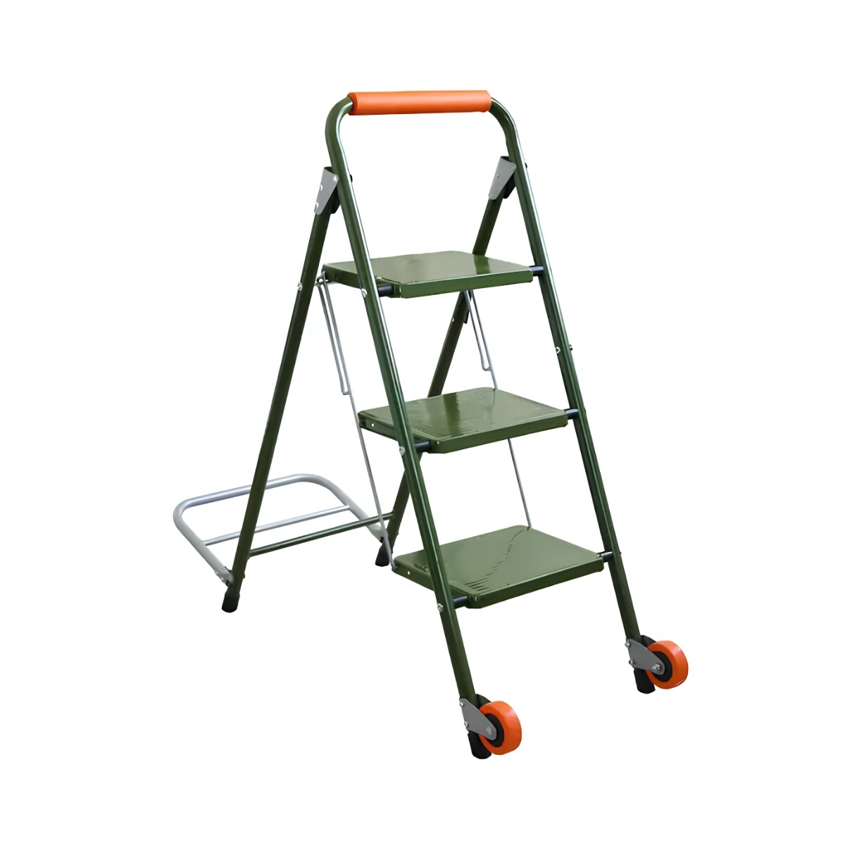 Escalera Carro 3 Escalones 150kg Tatum 