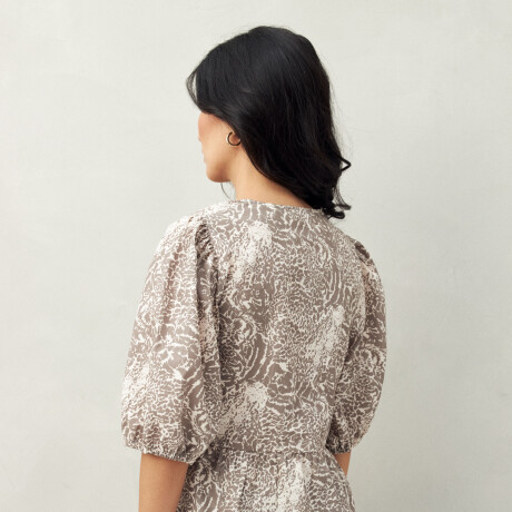 BLUSA WYNN PRINTED Animal Print