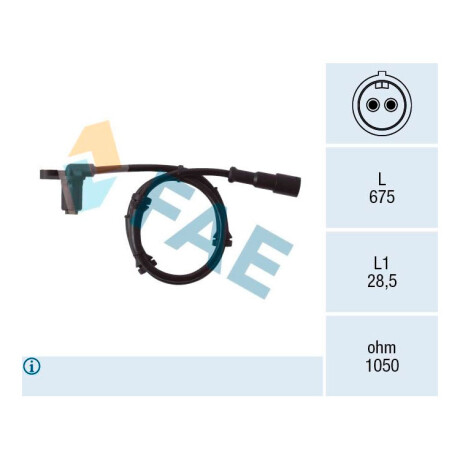 CAPTOR RENAULT ABS DEL. DER/IZQ SCENIC 98 1.6 16V FAE CAPTOR RENAULT ABS DEL. DER/IZQ SCENIC 98 1.6 16V FAE