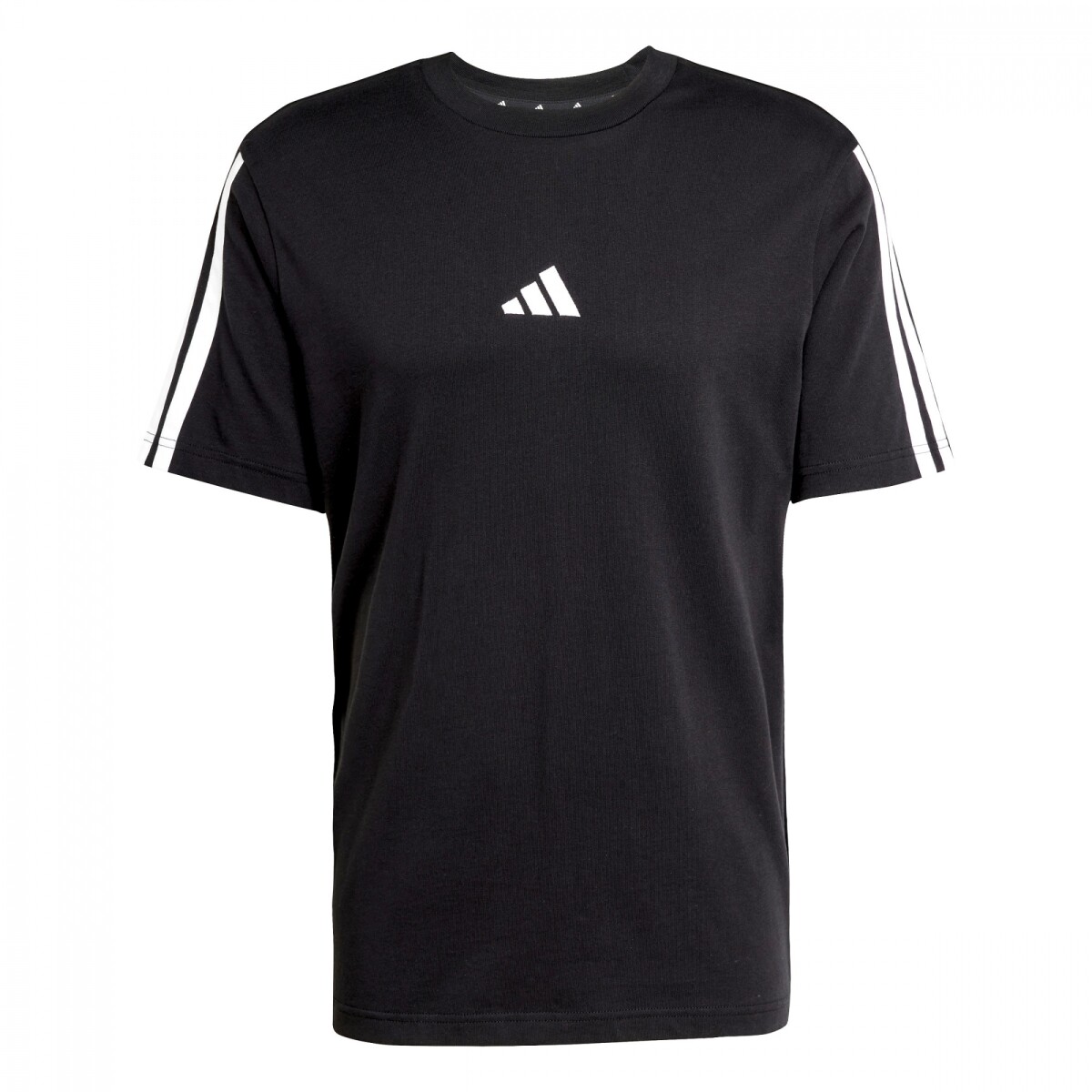 Remera Essentials Single Camiseta de Hombre - Negro 