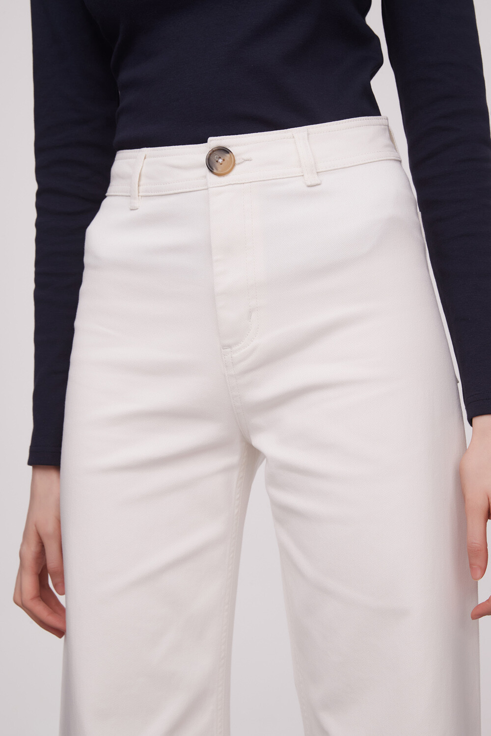 Pantalon Beaty Marfil / Off White