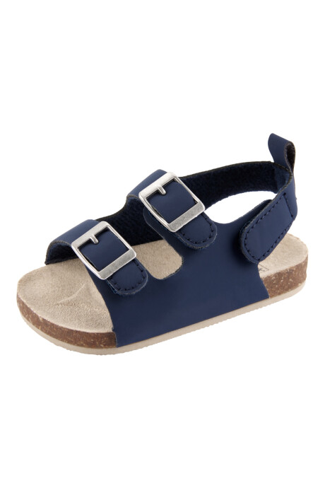Sandalias de bebé, con velcro, azules Sin color