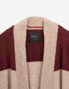 Ponchos Poncho Tejido Rayado - Combinacion Multicolor