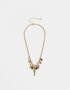 Collares Cortos Metal Collar Corto De Metal - Dorado