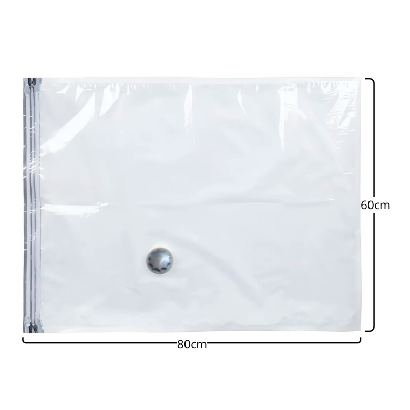 Set x2 Bolsa al vacío para ropa G TRANSPARENTE