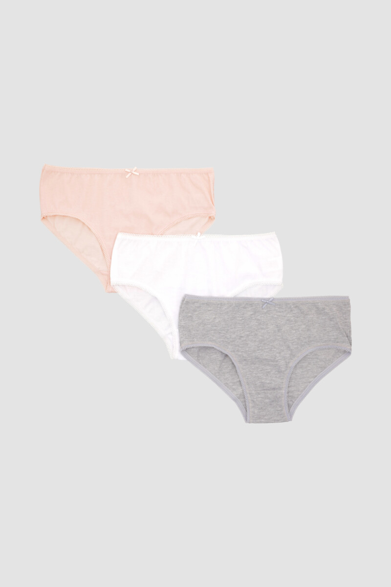 K-bomb.inf.pack liso x 3 alg. Blanco