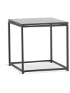 Mesa auxiliar OLDHUSE A45xL45xA45 negro Mesa auxiliar OLDHUSE A45xL45xA45 negro