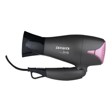 Secador de Pelo Plegable Aiwa Modelo THD1839 negro Secador de Pelo Plegable Aiwa Modelo THD1839 negro