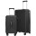Set 2 Valijas Viaje Expert 21 Carry On + 29 Rígidas Negro