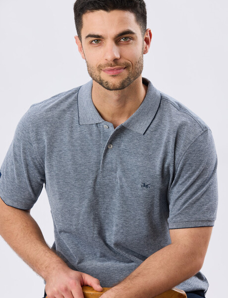 REMERA POLO LISA PIQUÉ Oxford