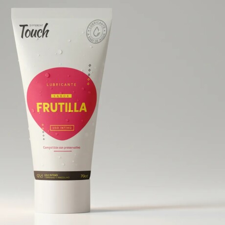 Gel Lubricante Different Touch Sabor Frutilla 70cc Gel Lubricante Different Touch Sabor Frutilla 70cc