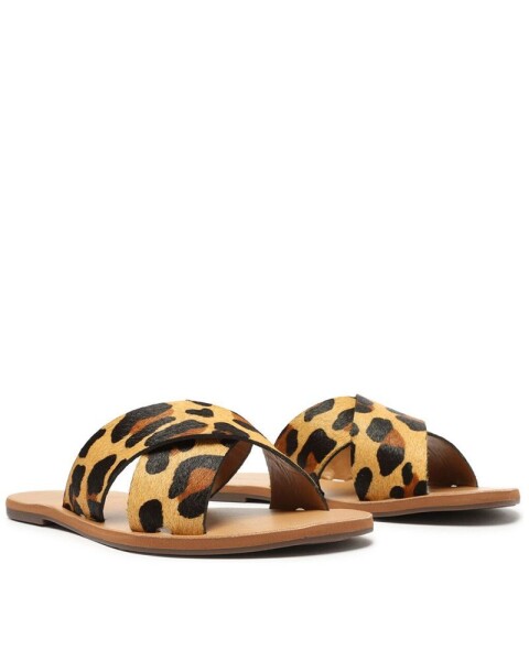 SANDALIA BAJA ANIMAL PRINT U