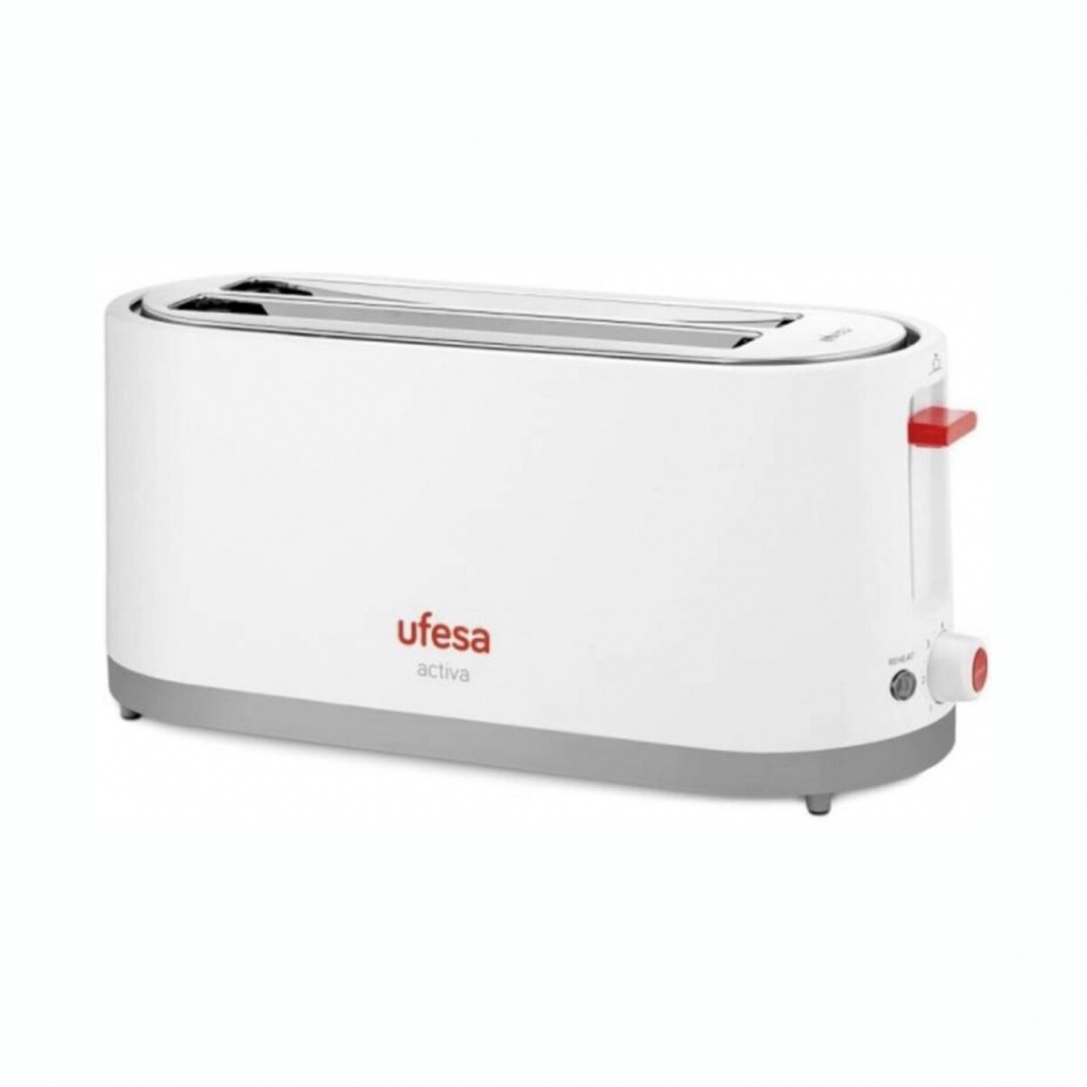 Tostadora UFESA TT7375 1400W 2 Rebanadas 3 En 1 Descongelar, Recalentar Y Cancelar 