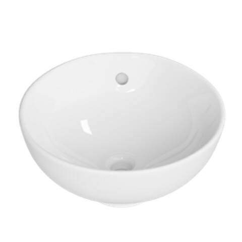 [OUTLET] Bacha Para Muebles De Lavamanos De Sobre Mesa Loza Redondo 39 X 39 X 17 Cm En Cerámica Rimontti [OUTLET] Bacha Para Muebles De Lavamanos De Sobre Mesa Loza Redondo 39 X 39 X 17 Cm En Cerámica Rimontti
