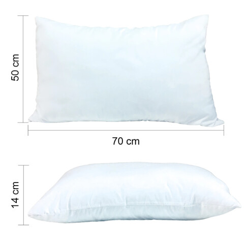 5 Pares de Almohadas Hipoalergénica LAT Simil Cotton 70 x 50 x 14 cm 5 Pares de Almohadas Hipoalergénica LAT Simil Cotton 70 x 50 x 14 cm