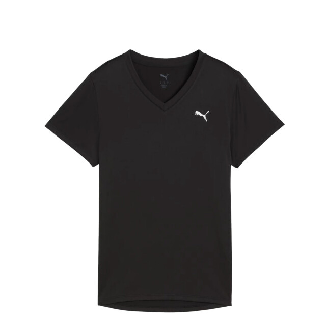 Remera de Hombre Puma Ess Vneck Negro