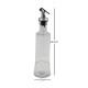 Aceitero/vinagrero de vidrio 300 ml TRANSPARENTE