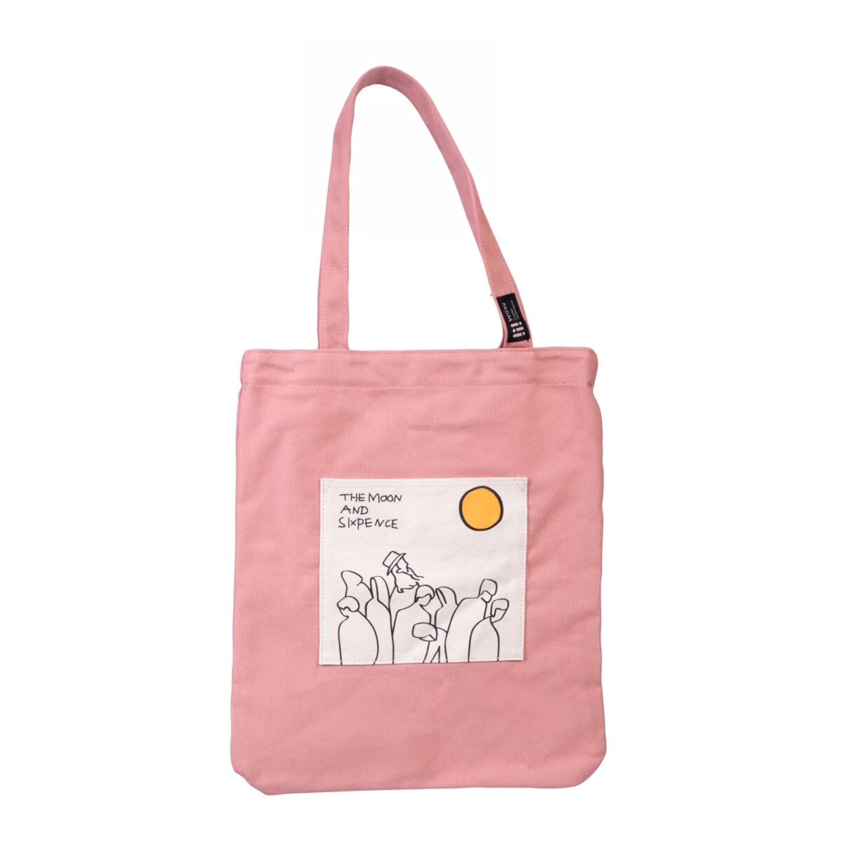 BOLSA DE TELA - TELA ROSA TOTE A357 