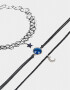 Chokers Mood Set De Chokers Moodstone - Plateado