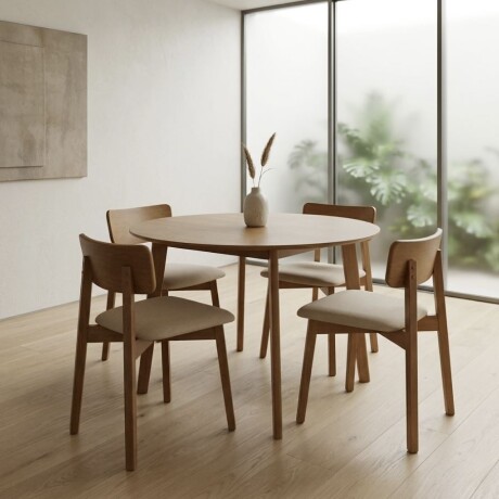 Juego De Comedor Redondo 4 Sillas RT941-890 Juego De Comedor Redondo 4 Sillas RT941-890