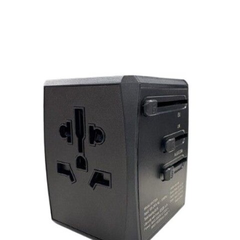 ADAPTADOR INTERNACIONAL DE VIAJE EUROAM./ARG./BR. NG. GRANDE ADAPTADOR INTERNACIONAL DE VIAJE EUROAM./ARG./BR. NG. GRANDE