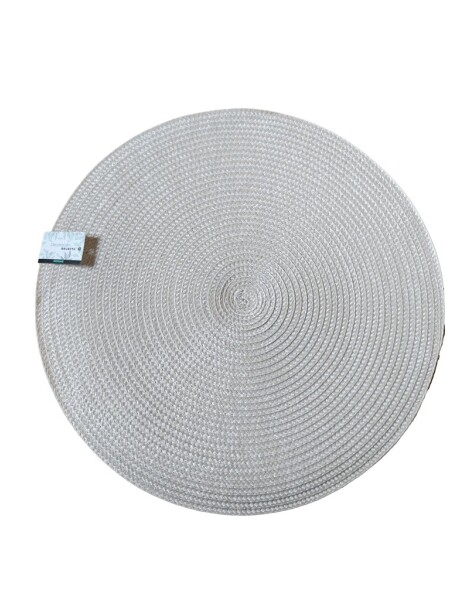 INDIVIDUAL TEJIDO CIRCULAR D38CM BEIGE INDIVIDUAL TEJIDO CIRCULAR D38CM BEIGE