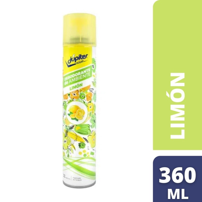 Desodorante de Ambiente Júpiter Aerosol Limón 360 ML