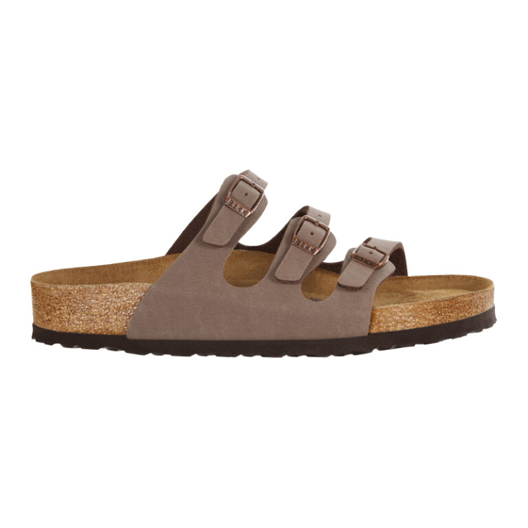 Sandalia Florida Soft Footbed - Birkibuc - Regular Mocca