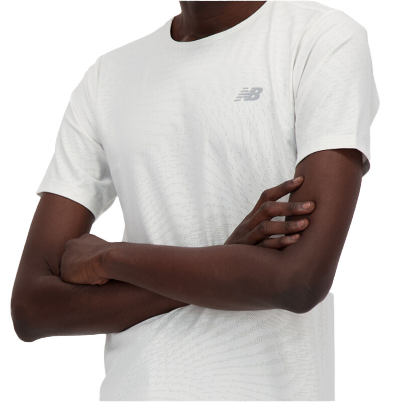 Remera New Balance Athletics Blanco