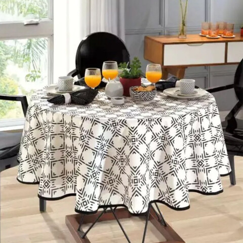 Mantel Redondo Clean Athenas Dohler 160 cm Elsa