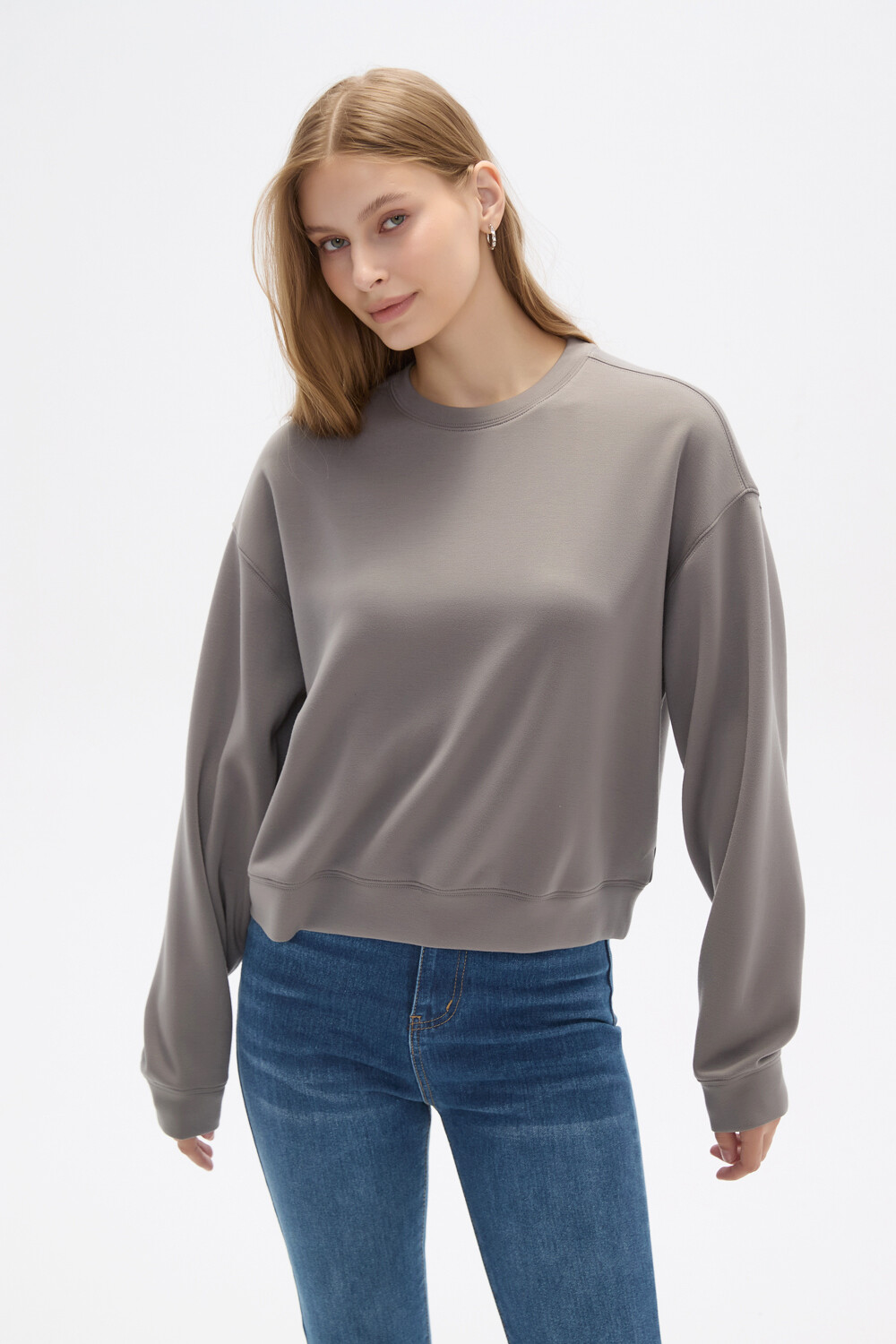 Buzo Lorelai Gris Medio