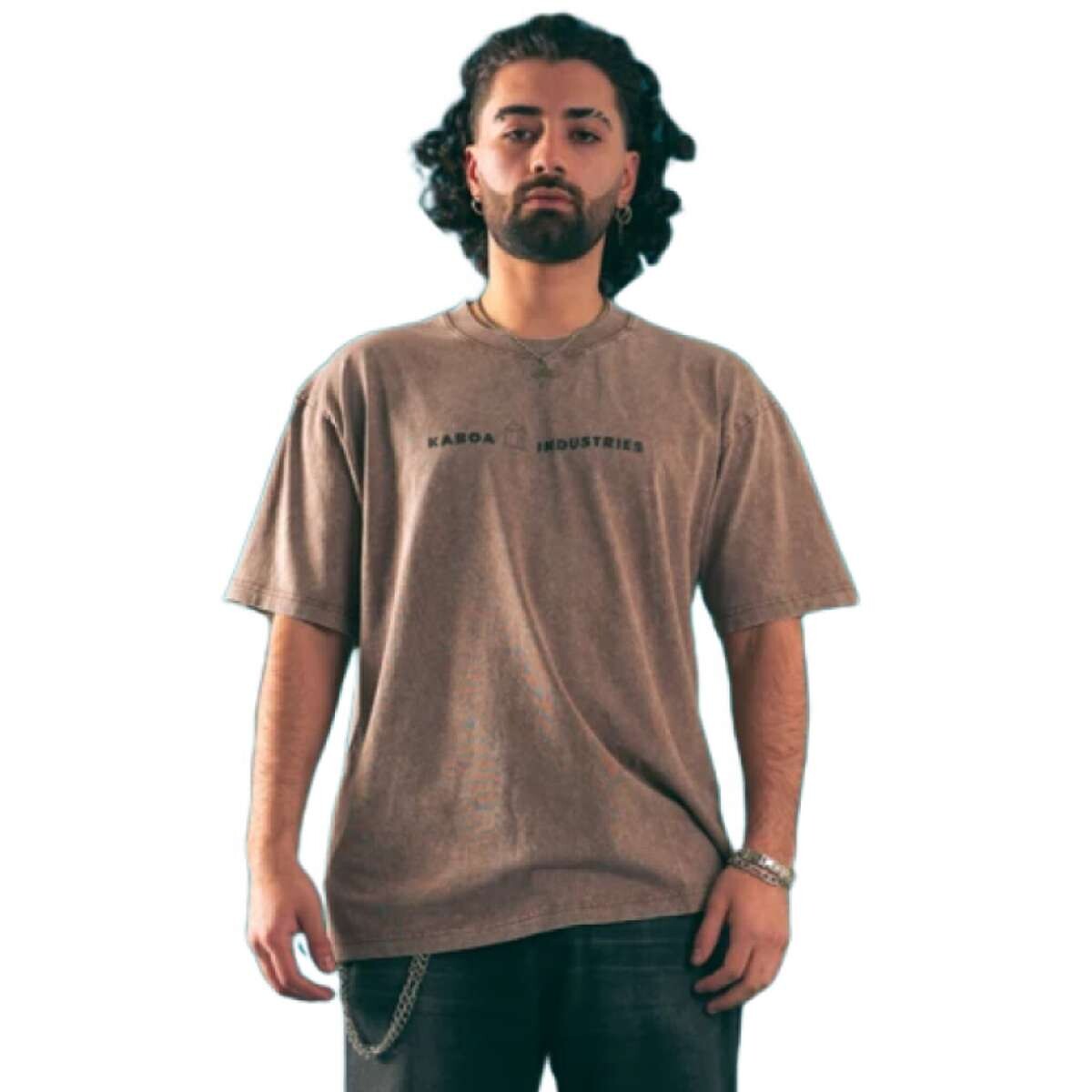 Remera Kaboa 6 Icons - Marron 