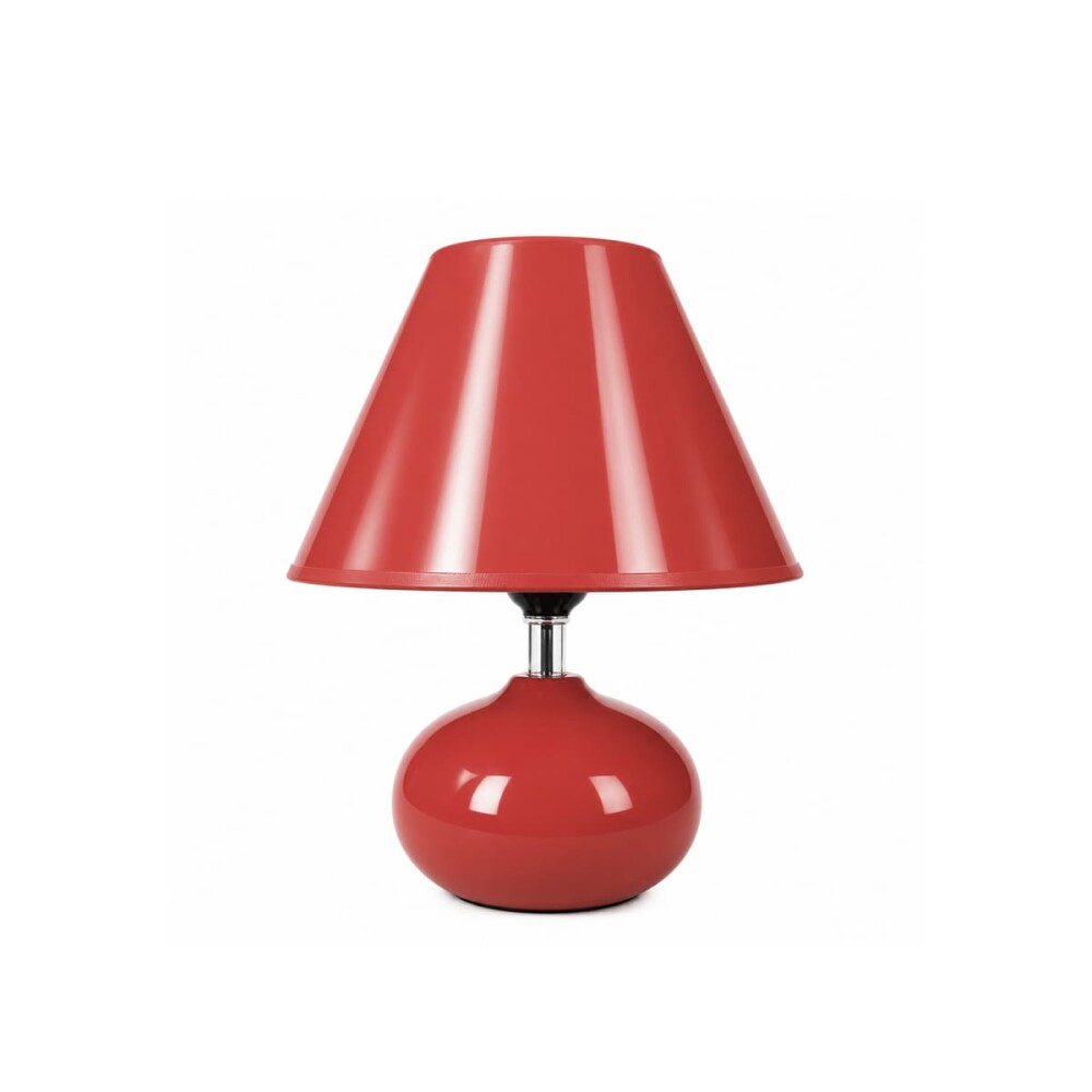 Lampara Oval Roja YF13071 22 cms Lampara Oval Roja YF13071 22 cms